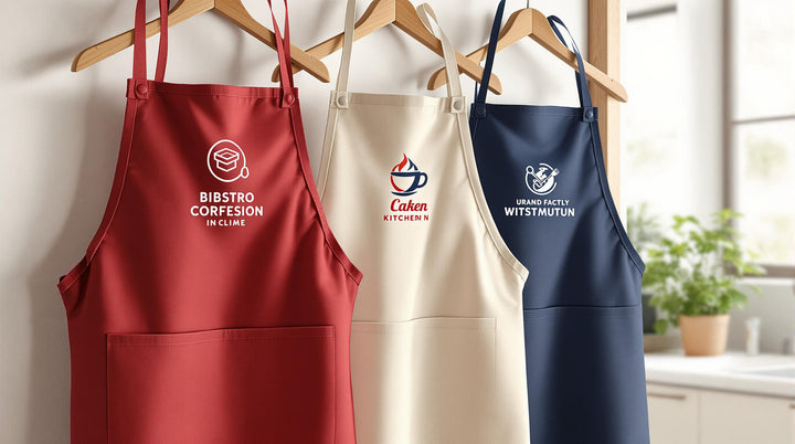 Custom Bistro Aprons with Logos