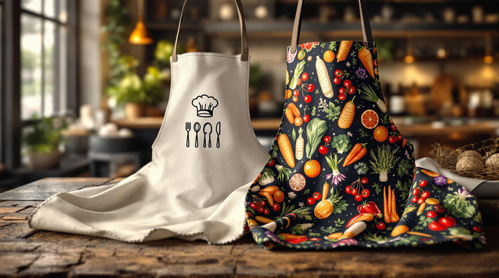 Embroidery vs. Printing for Bistro Aprons