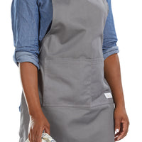 Everyday Cotton Craft Apron - Adjustable Straps with Pockets